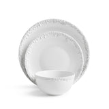 Haas Mojave Dinnerware Set of 3 - White