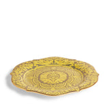 Fortuny Orsini Yellow Round Platter - Large