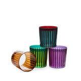 Prism Double Old Fashioned Glasses - Assorted (Set of 4)