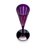 Prism Champagne Flutes - Purple (Set of 4)