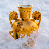 Exclusive - Pantheon Persephone Amphora Vase - Gold