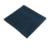Blue Linen Sateen Napkins - Hand-Crafted Linen Woven Textile - Luxurious & Intricate Soft Sateen Napkins