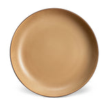 Large Terra Coupe Bowl in Leather by L'OBJET - Hand-Crafted from Porcelain and Glazed Meticulously - Organic Shape