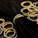 Deco Twist Napkin Jewels (Set of 4)