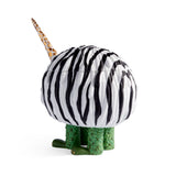 Black and White Haas Multi Monster Vessel - Exclusive Vessel Hand-Painted with Attention to Detail - Whimsical & Mystical Sculpture