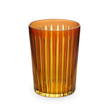 Prism Highball Glasses - Amber (Set of 4)