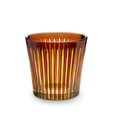 Prism Ice Bucket + Tongs - Amber
