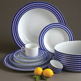 Perlée Dinner Plate - Blue