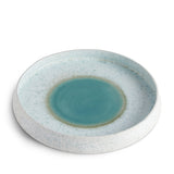 Terra Round Platter - Large - Seafoam