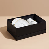 Neptune Gold Tea Cup + Saucer (Set of 2)