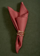 Snake Napkin Rings (Set of 4) - Gold