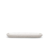 Medium Alchimie Rectangular Platter in White by L'OBJET