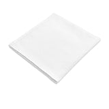 White Linen Sateen Napkins - Hand-Crafted Linen Woven Textile - Luxurious & Intricate Soft Sateen Napkins