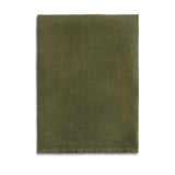 Olive Linen Sateen Napkins - Hand-Crafted Linen Woven Textile - Luxurious & Intricate Soft Sateen Napkins