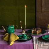 Malachite Dessert Plates (Set of 4)